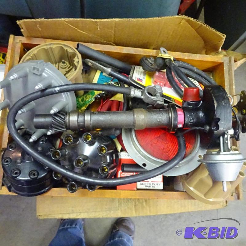 lot 238 image: misc distributor parts...