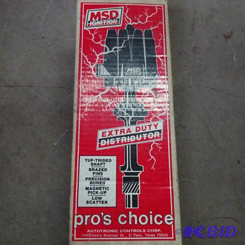 lot 240 image: 2- MSD ignition extra duty distributor 84697...
