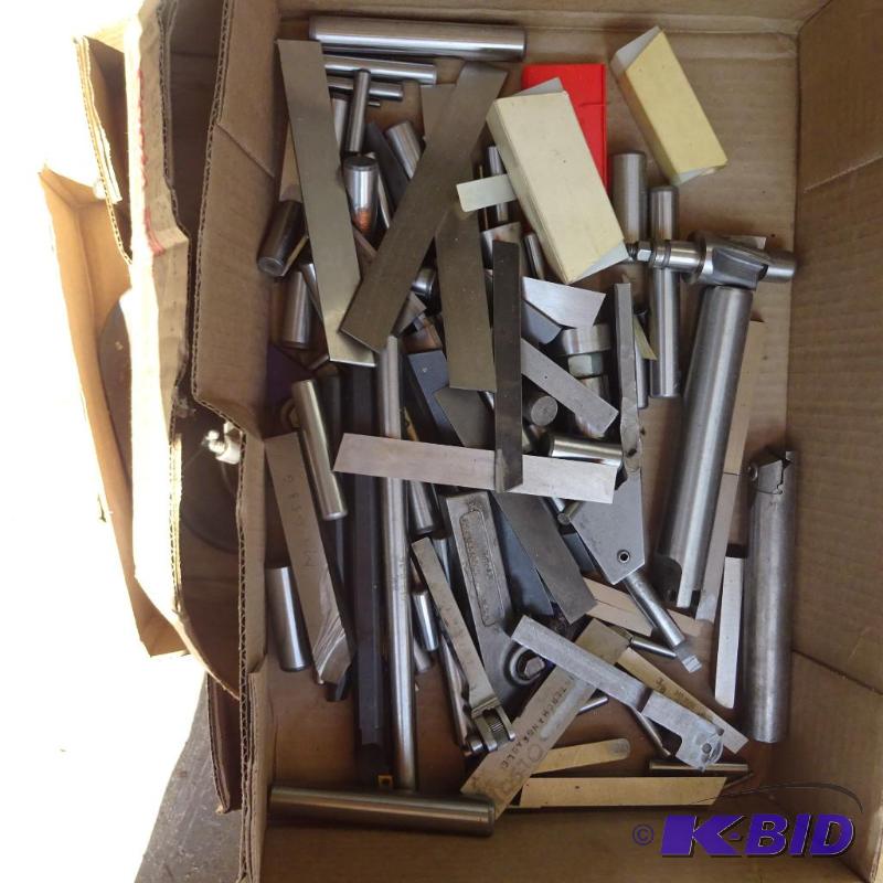 lot 27 image: misc machine tooling and holders...