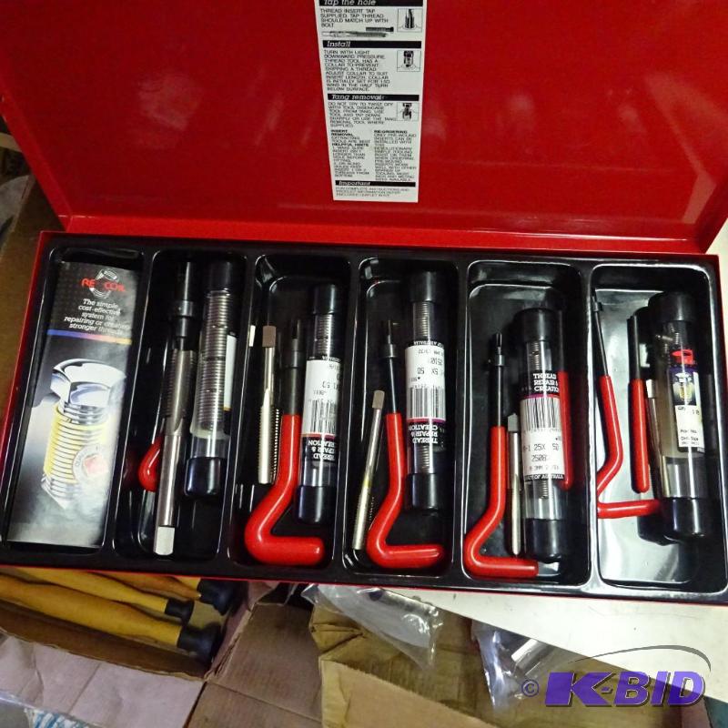 lot 276 image: New recoil thread set. 5 different sizes...