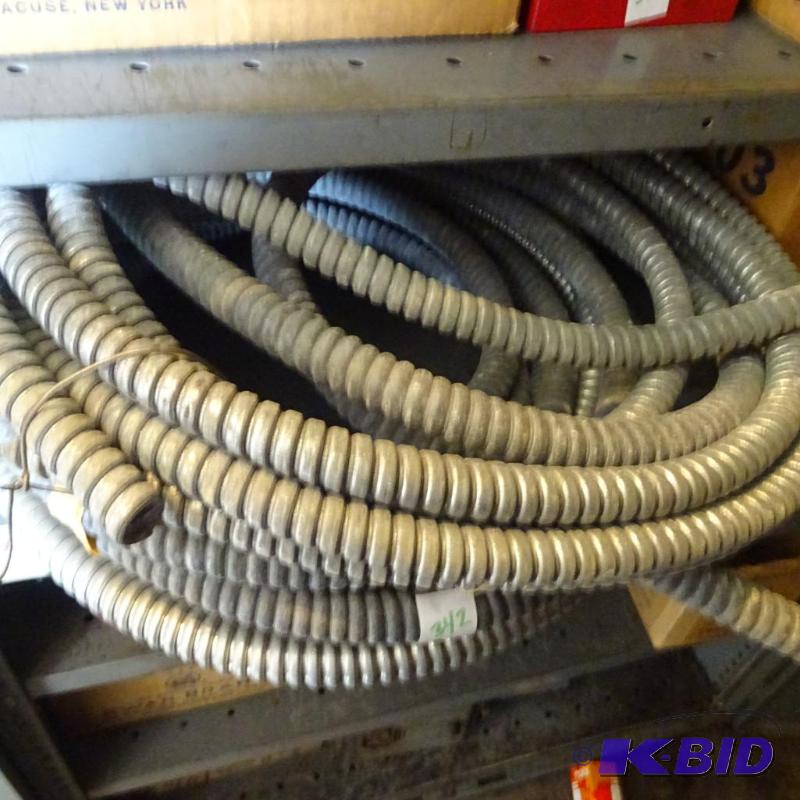 lot 342 image: flexible conduit...