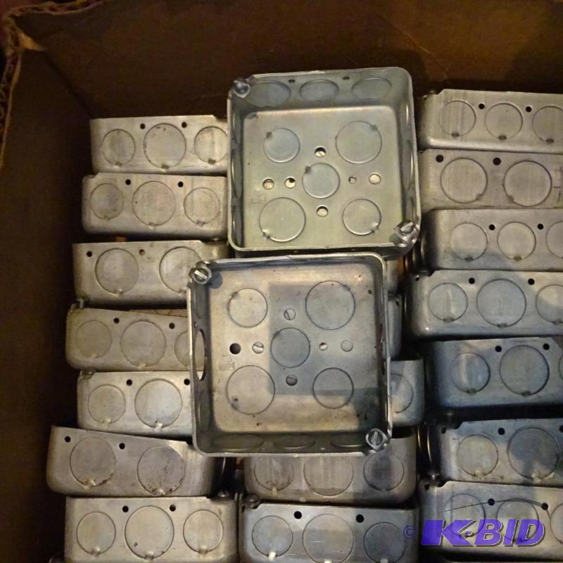 lot 353 image: 4" square electrical boxes...