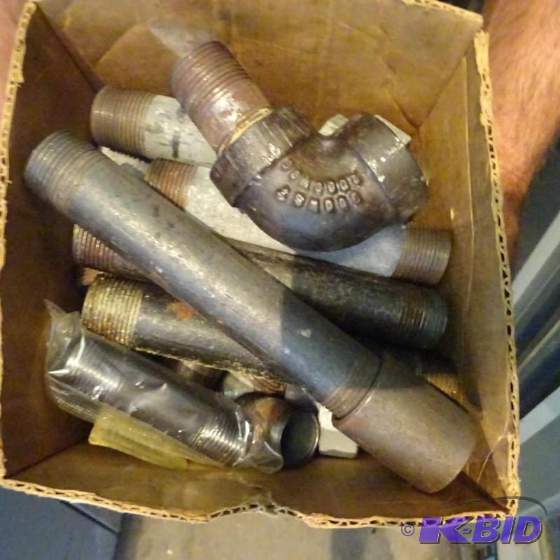 lot 376 image: misc pipe fittings...