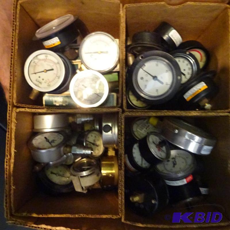 lot 391 image: misc. gauges...