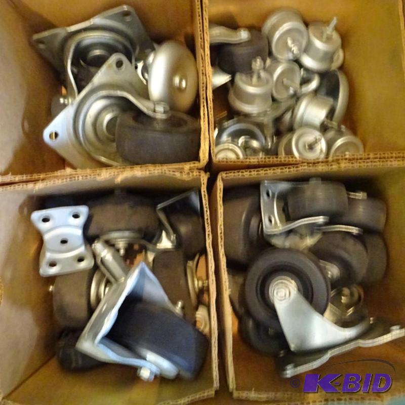 lot 395 image: Caster wheels...