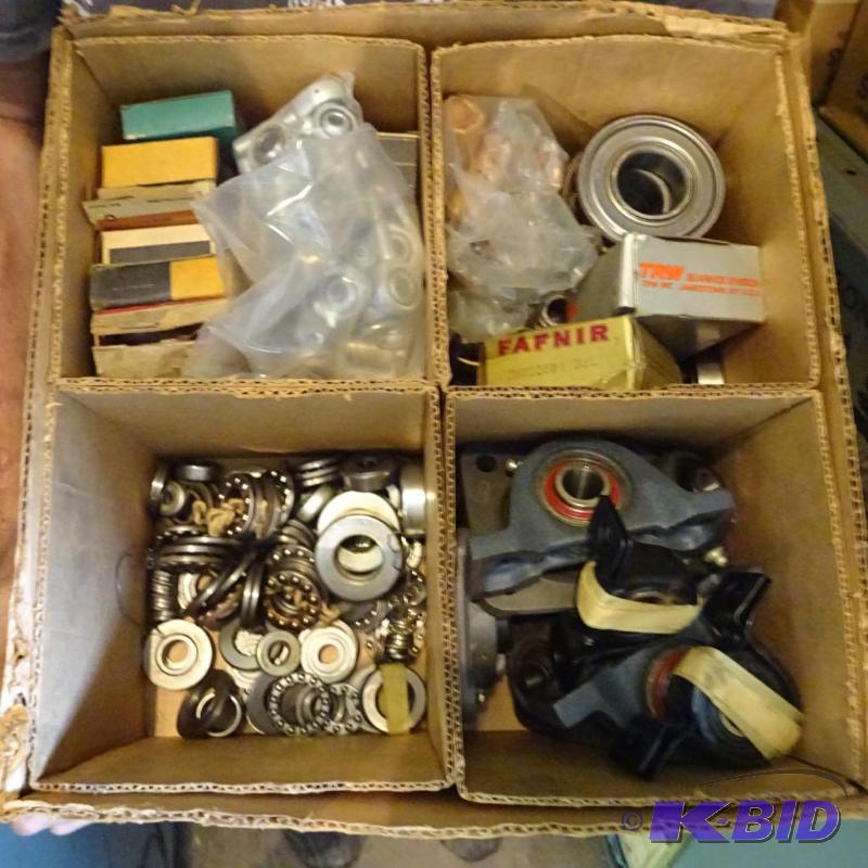 lot 399 image: misc bearings...