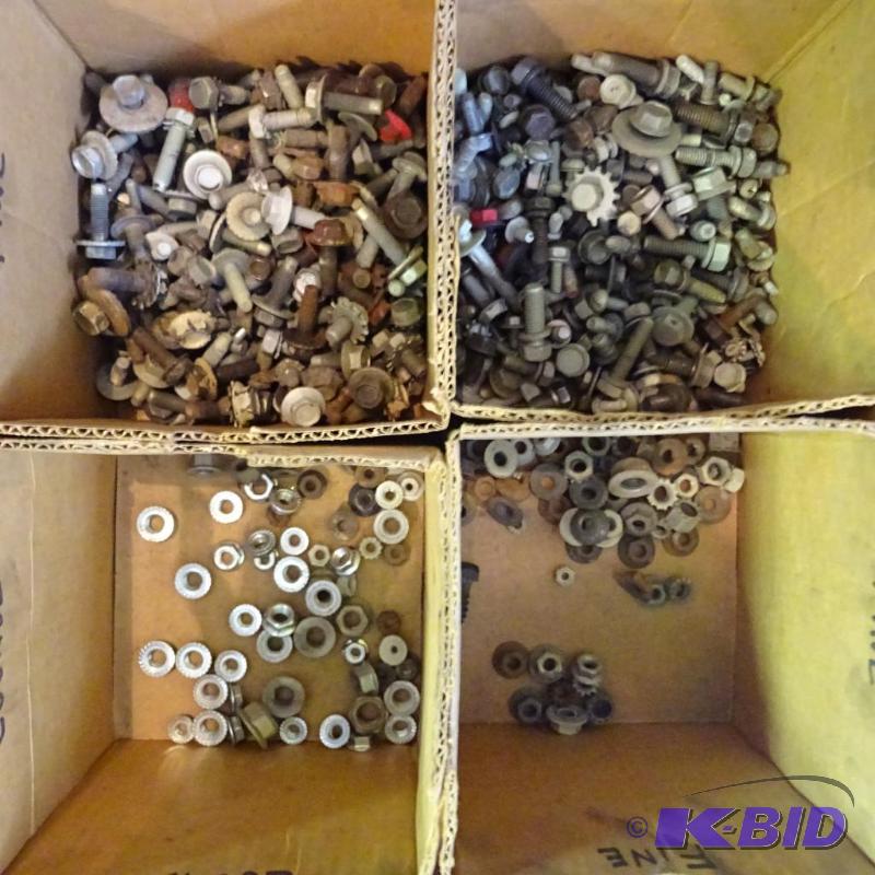 lot 416 image: bolts and nuts with washers...