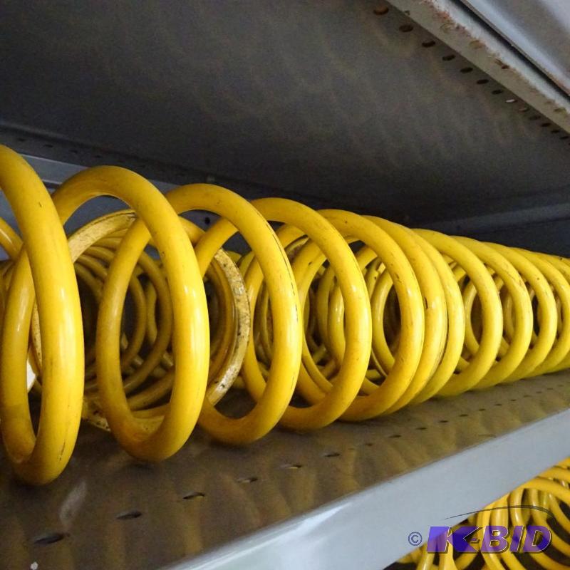 lot 419 image: misc coil suspension springs -10...