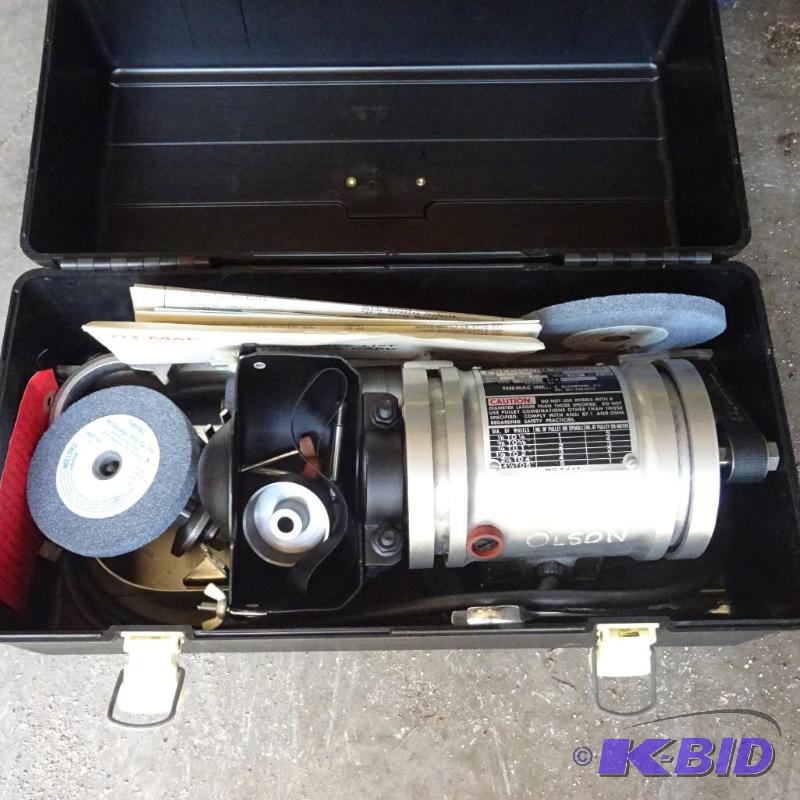 lot 43 image: The Mac precision grinder. 120 volt...