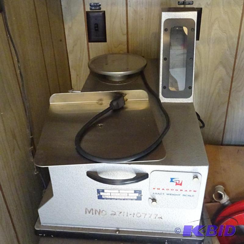 lot 59 image: Shadowgraph exact weight scale. 5 Kilo capaci...