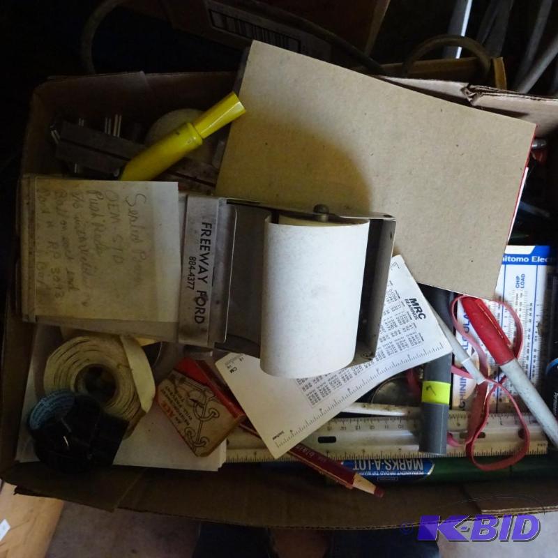 lot 66 image: misc office supplies...