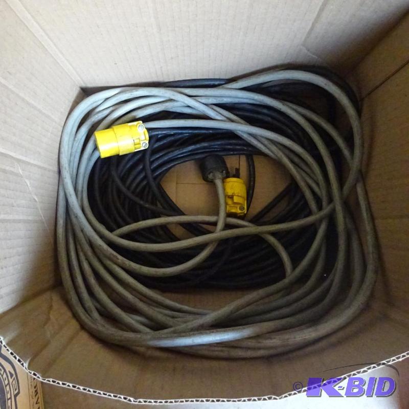 lot 69 image: Misc extension cords...