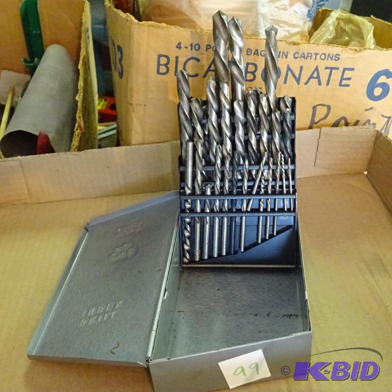 lot 99 image: Drill bit set...