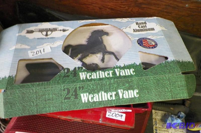 lot 2011 image: 24 Horse Weather Vane