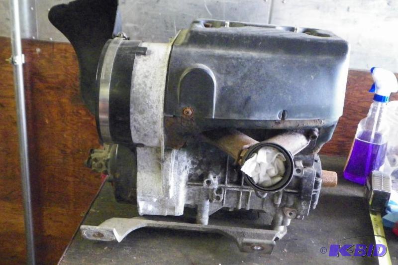 lot 2038 image: 199697 340CC SkidooBombadier Snow Mobile Motor Excellent Shape Motor No. 4798956