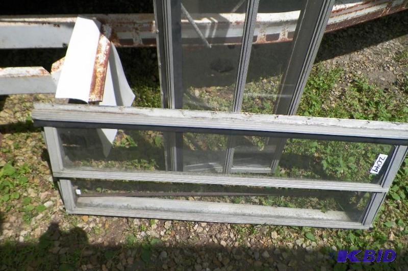 lot 2049 image: Set of 2 Used Windows 16 High x 42 Wide