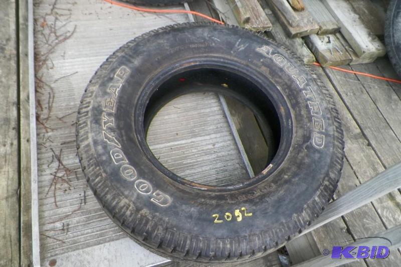 lot 2052 image: Goodyear Aqua Tread LT24575R16