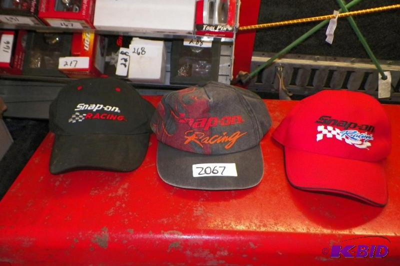 lot 2067 image: 3 Snap-on Caps Do Not Appear To Have Been Worn