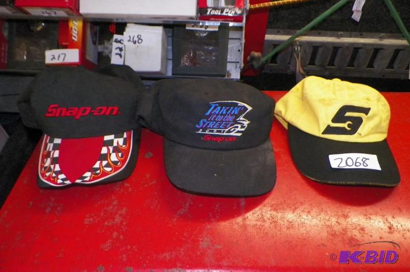 lot 2068 image: 3 Snap-on Caps Do Not Appear To Have Been Worn
