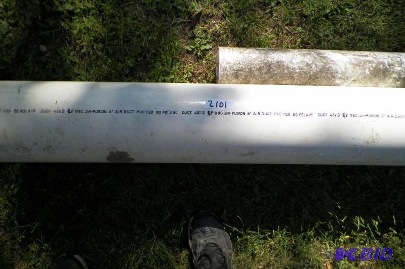 lot 2101 image: PVC Pipe for Air Ducts