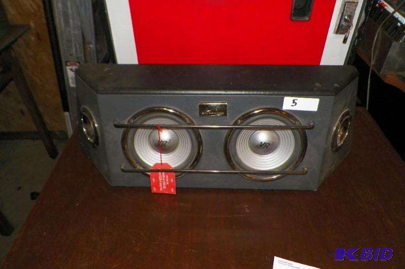 lot 5 image: VR3 RTS3000 T Two Way Speaker System