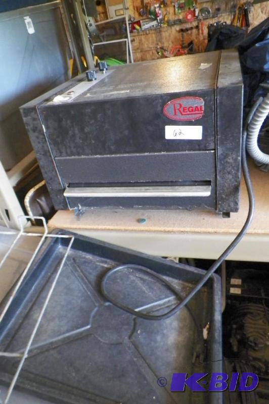 lot 62 image: Regal Dark Room Print Dryer wTray & Film Removal Bags