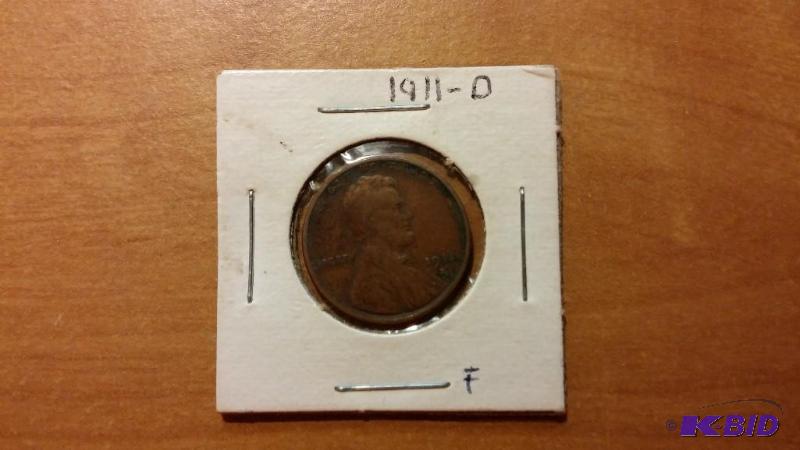 1911-D LINCOLN WHEAT CENT ONE CENT COIN...