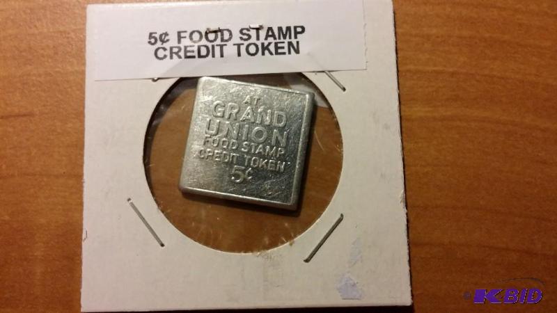 FOOD STAMP CHANGE COIN TOKEN...