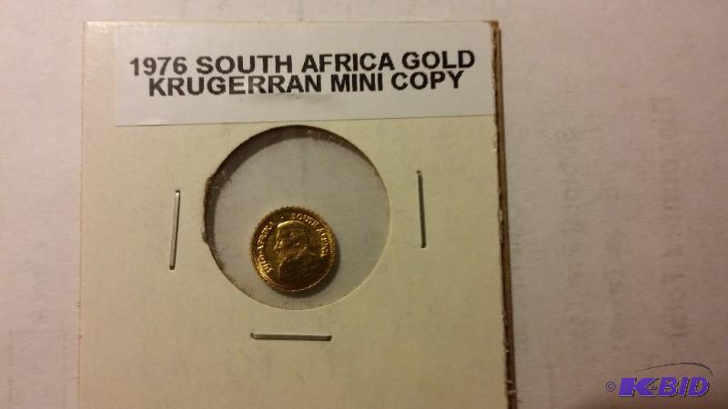 1978 GOLD KRUGERRAND MINI COPY COIN...
