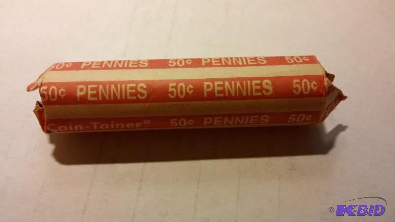 ROLL OF WHEAT CENTS, MAY CONTAIN STEEL CENTS...