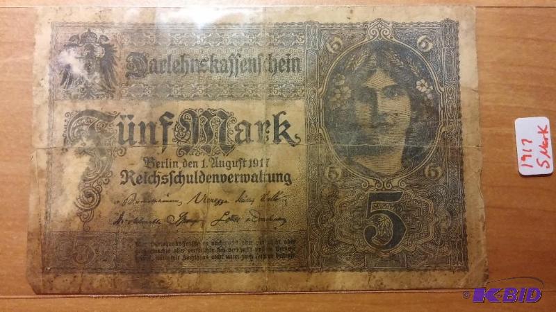 1920 GERMAN 10 MARK NOTE...