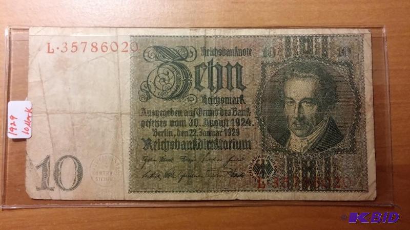 1917 GERMAN 5 MARK NOTE...