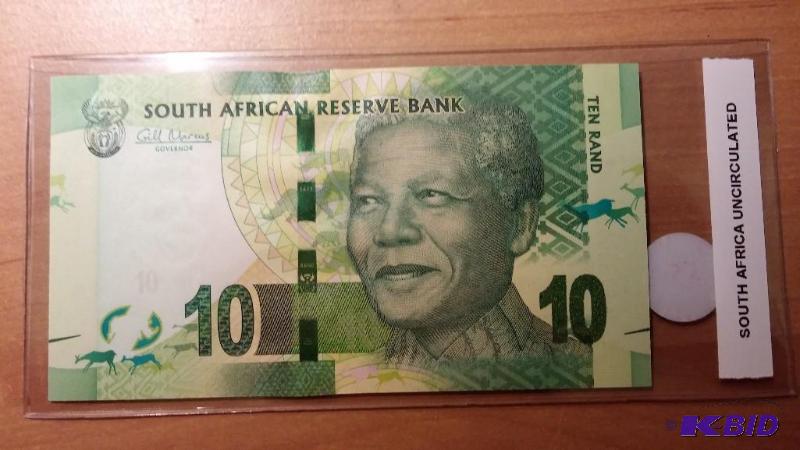 SOUTH AFRICA MANDELLA NOTE UNCIRCULATED...