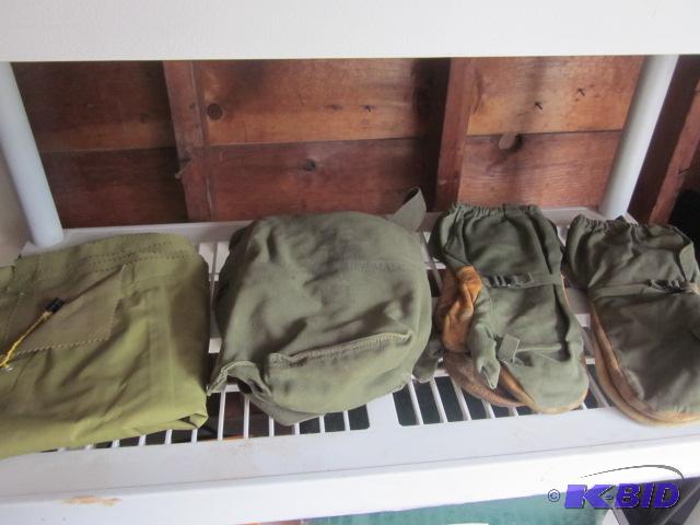 lot 100 image: Lot of WWII items, including (2) pair of mitt...