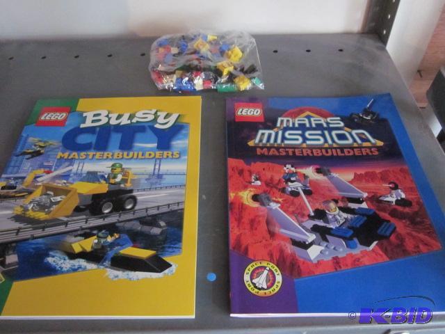 lot 113 image: Pair of Lego Busy City and Mars Mission Maste...