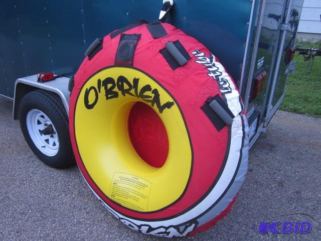 lot 144 image: OBrien water tube with minimal use, practica...