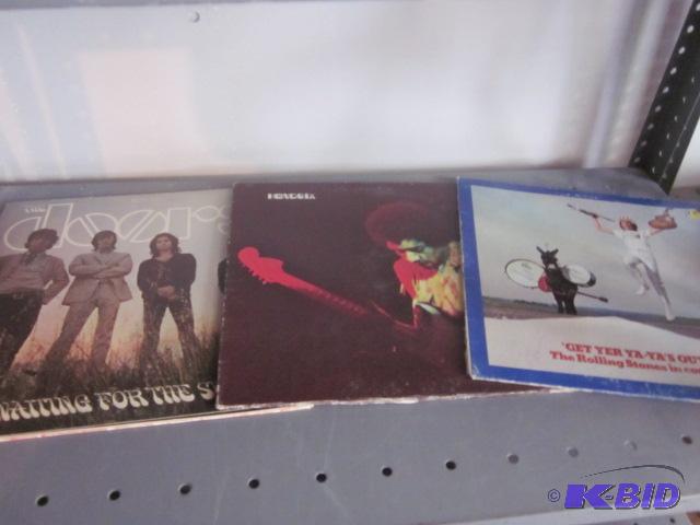 lot 91 image: Lot of (3) vintage records, including Rolling...