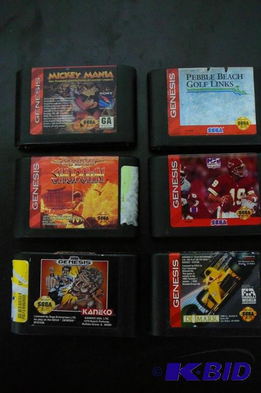 Lot of 6 Sega games...