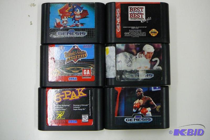 Lot of 6 Sega games...