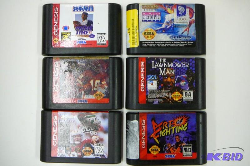 Lot of 6 Sega games...
