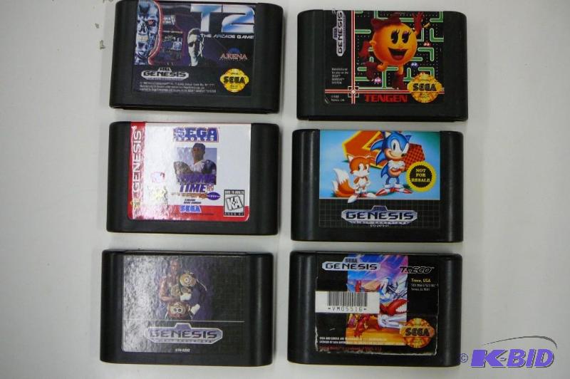 Lot of 6 Sega games...