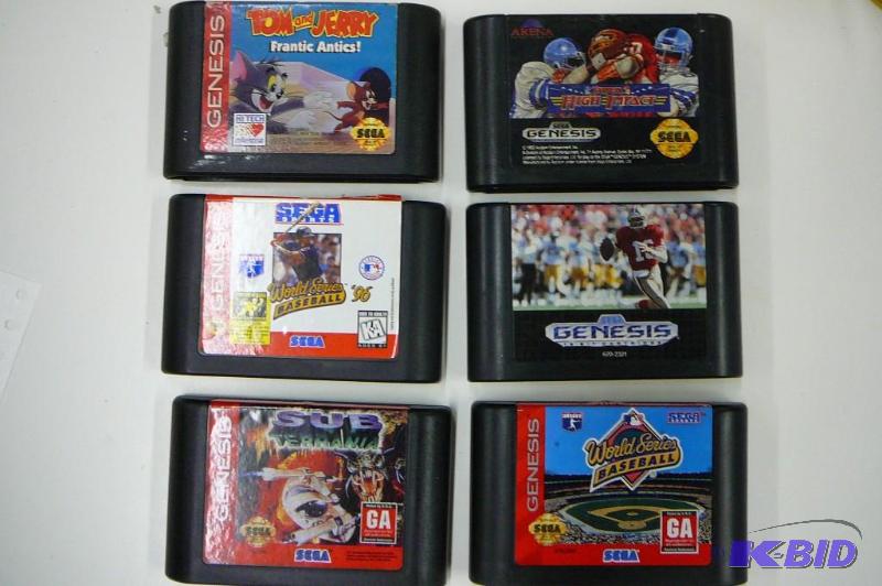 Lot of 6 Sega games...
