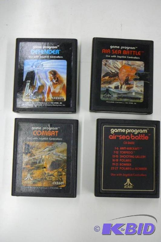 Lot of 4 Atari games...