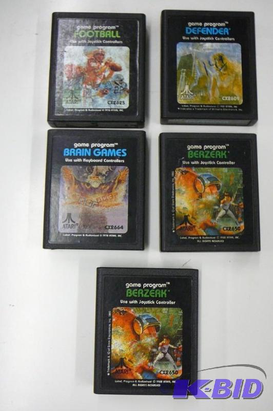 Lot of 5 Atari games...