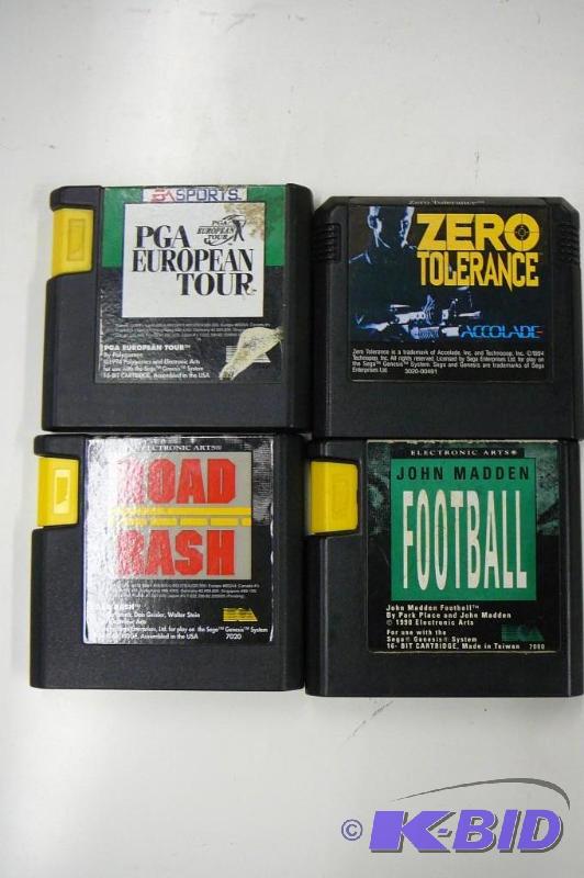 Lot of 4 Sega genesis games...