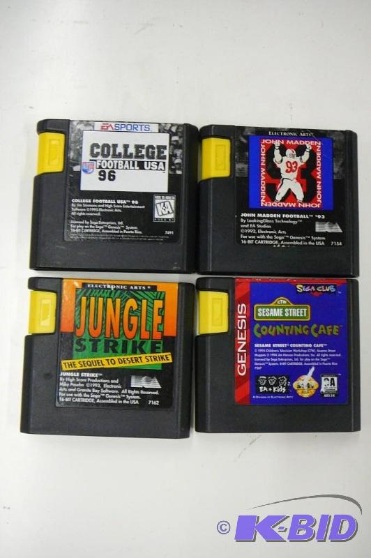 Lot of 4 Sega genesis games...