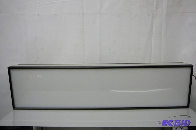 Display light fixture 48&quot long x 12&quot...