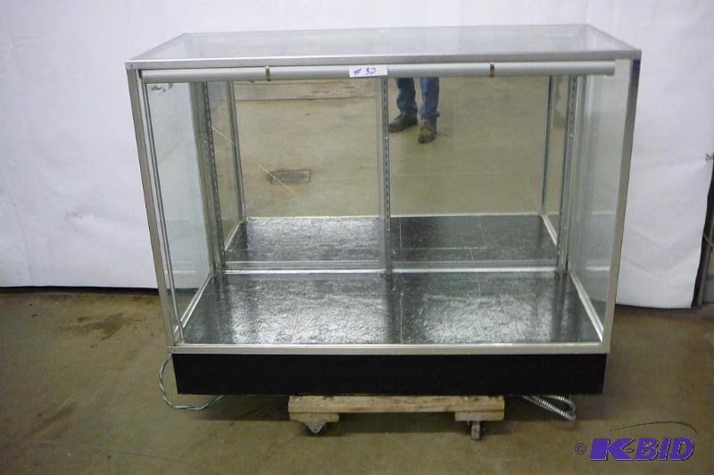 Castle show case glass with lights 48&quot w...