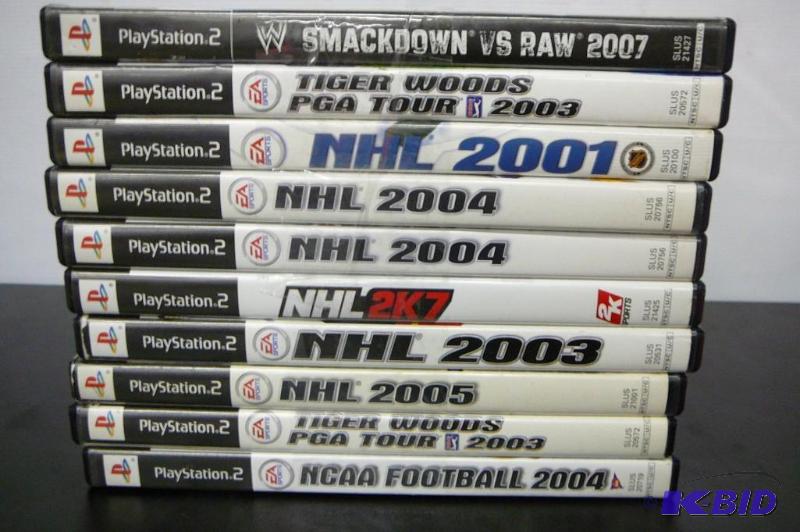 Lot of 10 Play station 2 games&nbsp...