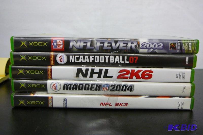Lot of 5&nbspXBox games...